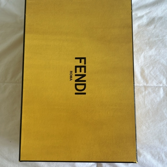 Fendi X Joshua Vides Edition Leather Sneakers - Picture 11 of 11